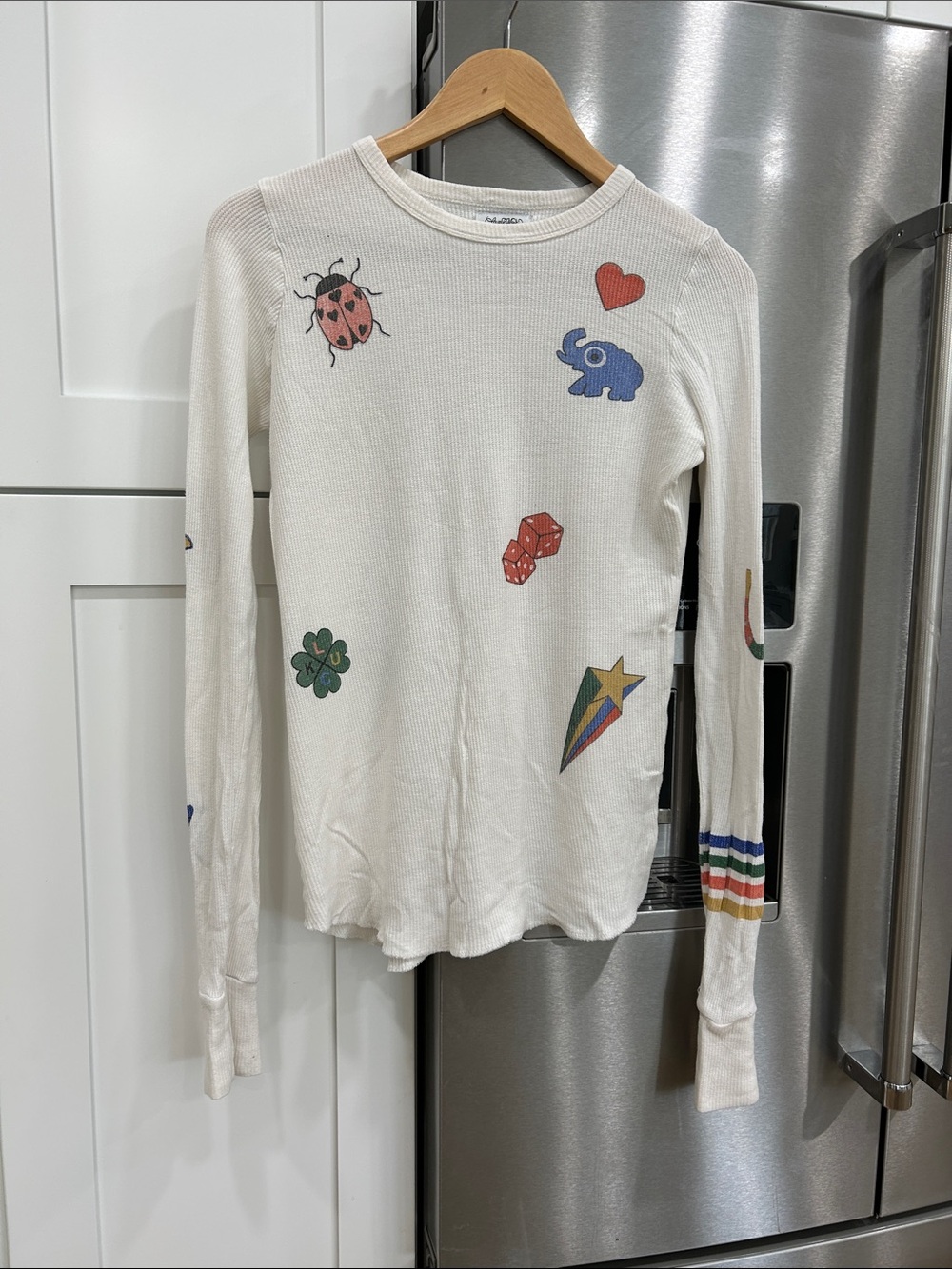 LAUREN MOSHI Women's Mckinley Lucky Elements Long Sleeve